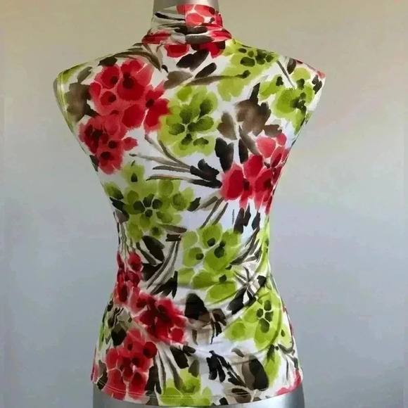 FREE 💟🇨🇦💎Vintage Floral Short  Sleeve Top - Picture 5 of 15